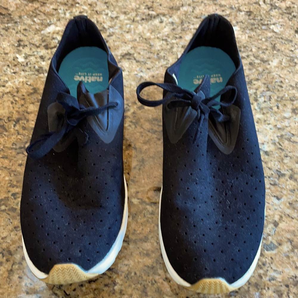 Native men’s Apollo Moc black/ shell white